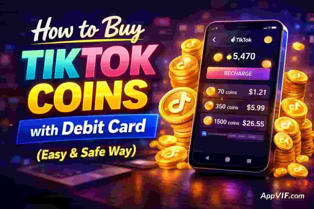 How to Buy TikTok Coins with Debit Card (Easy & Safe Way)